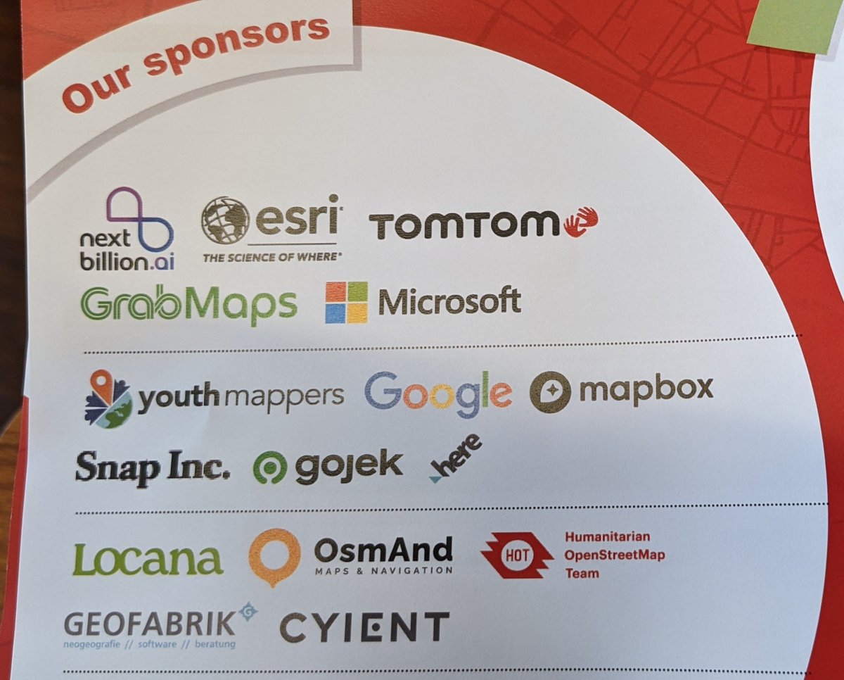 In 2012, TomTom was not a fan of #OpenSource Maps. Now, <a href="/TomTom/">TomTom</a> is a sponsor of #SotM2022 🎉