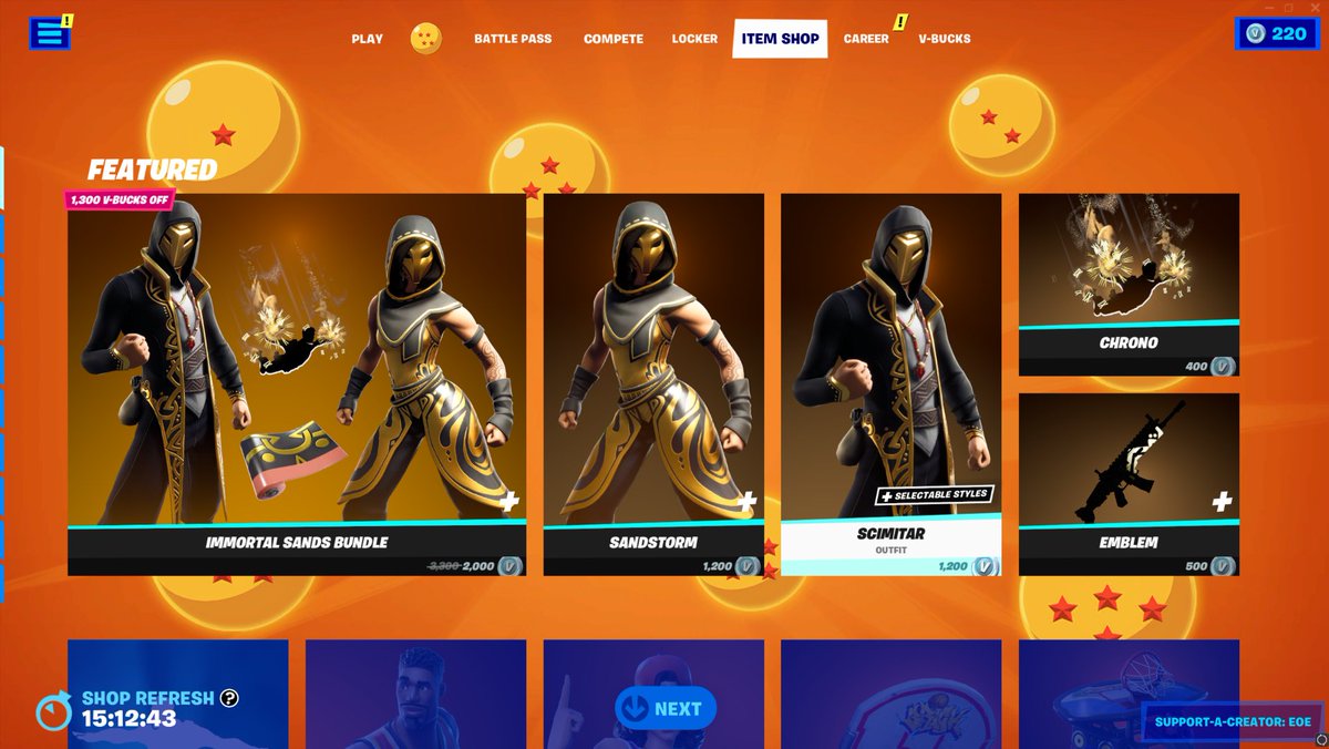 Jahyznft's tweet photo. Show proof of buying something with code "EOE" For a shoutout and a follow back!

#Fortnite #fortnitexdragonball #FortniteSeason3 #FortniteVibin #fortnitegiveaway https://t.co/gbj1o8Y4cD