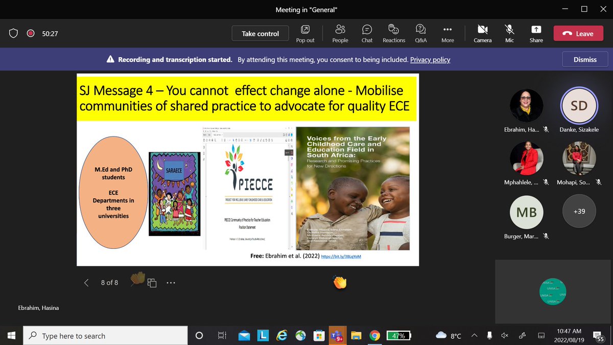 Unisa - College of Education tweet media