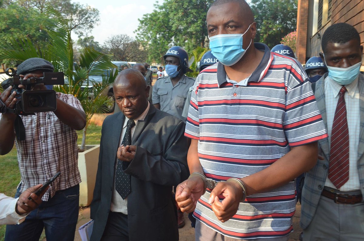 daddyhope's tweet photo. Good morning Zimbabwean journalists,

There is a South African filmmaker who wants footage of myself in handcuffs when I was arrested.
He is making a documentary film.

If any of you have it, inbox me.

He needs the footage ASAP, they will pay you if you have the right footage. https://t.co/uBCjxMhHsq