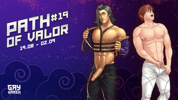 Walk the Path of Valor and earn amazing rewards, including two gorgeous gentlemen <3 

?https://t.co/c8dd4H521n