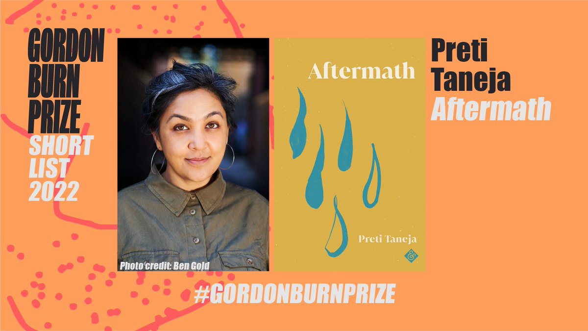 We’ve loved seeing all the excitement for the #GordonBurnPrize shortlist!🎉

Aftermath by @PretiTaneja is a searching lament that interrogates the language of terror, trauma & grief.

Hear from all shortlisted authors with us in-person or online at #DBF22
durhambookfestival.com/programme/even…