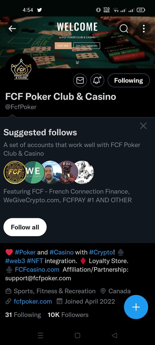 Joshua69415474's tweet photo. @TheRylai @fcfpay @FcfPoker @TheJixen https://t.co/VkdPzs0BUs