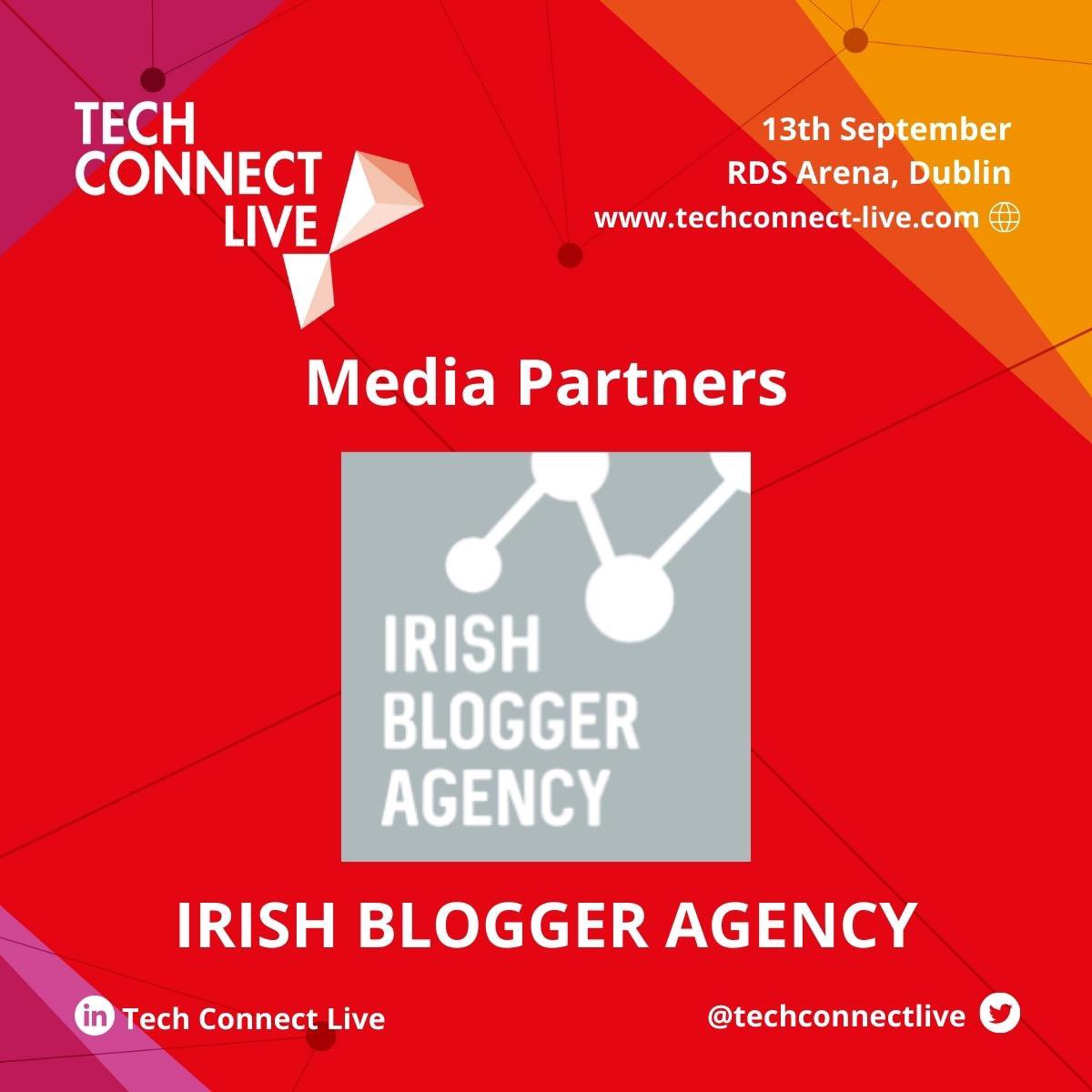 Tech Connect Live (@techconnectlive) on Twitter photo We are delighted to have <a href="/bloggeragentIRL/">Irish Blogger Agency</a> on board as a Media Partner for this years Tech Connect Live on 13th of September, 2022.
irishbloggeragency.com
Make sure to register to attend today -> lnkd.in/dyUcw2V
#TechConnectIRE #TechNews #TechInnovation We are delighted to have <a href="/bloggeragentIRL/">Irish Blogger Agency</a> on board as a Media Partner for this years Tech Connect Live on 13th of September, 2022.
irishbloggeragency.com
Make sure to register to attend today -> lnkd.in/dyUcw2V
#TechConnectIRE #TechNews #TechInnovation
