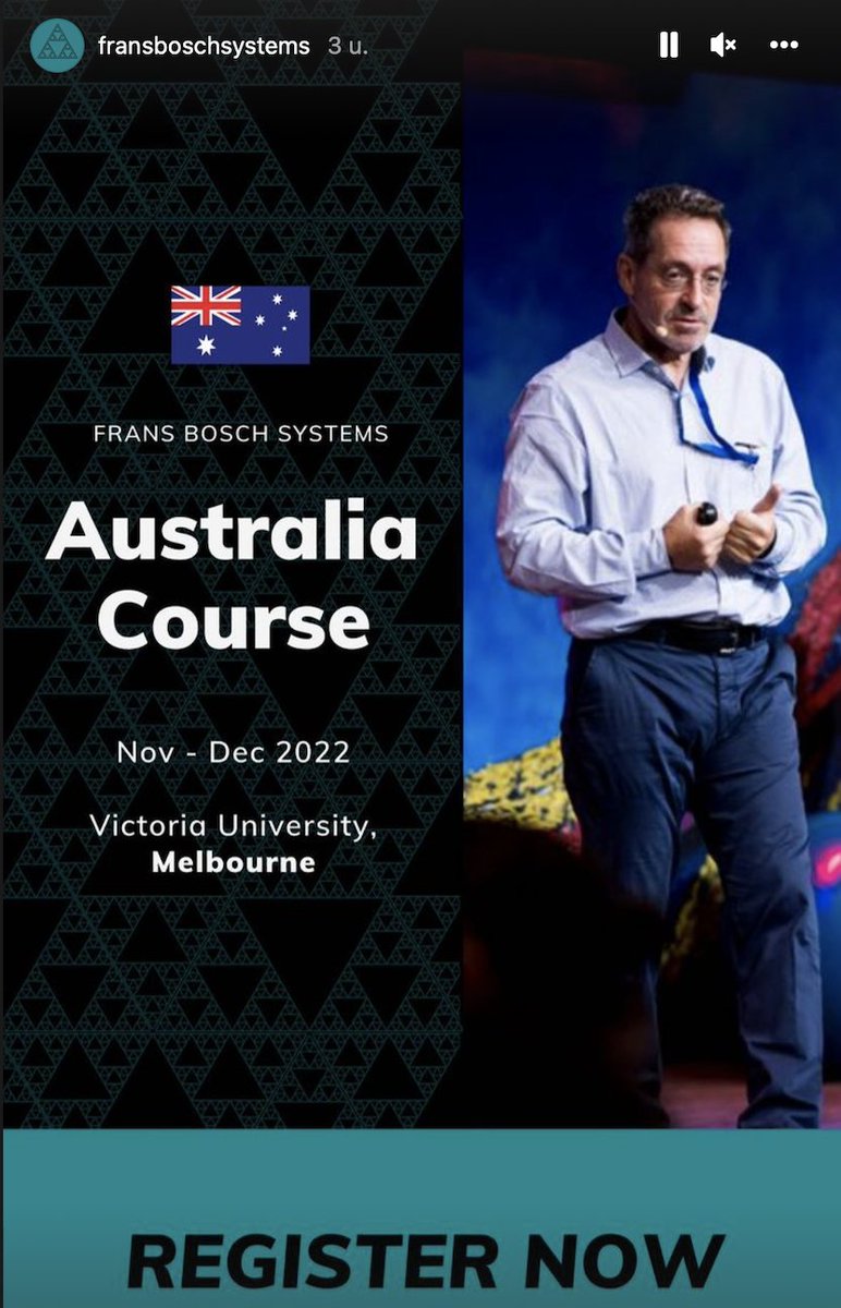 Registration open: coursehive.vu.edu.au/?product_cat=f…
3 online modules + 2 day onsite practicals
Practicals with:
John Pryor: probably the best at applying the concepts at high intensity
Teun Thomassen: probably the best at structuring the concepts for practical use