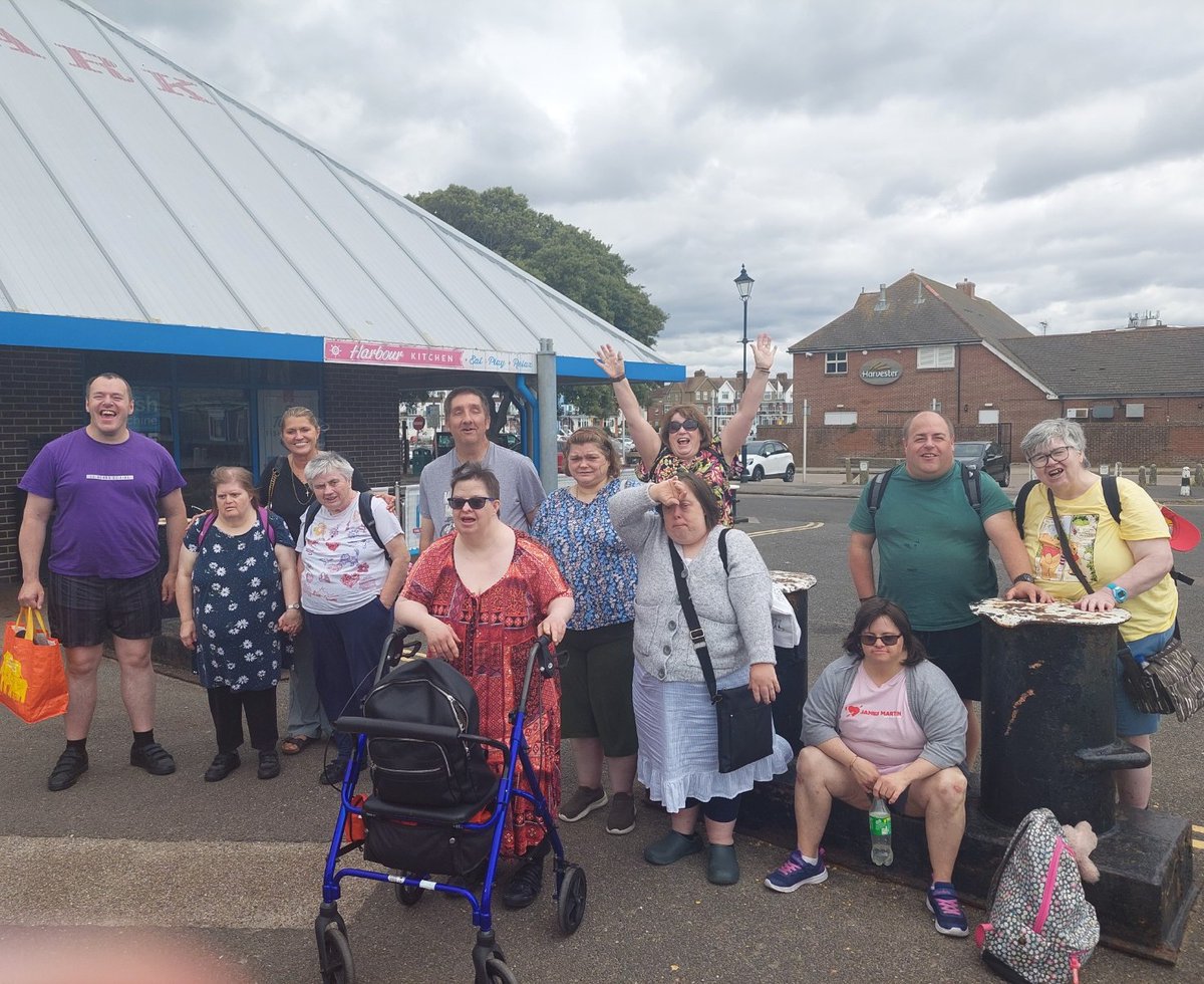 transformhs's tweet photo. Fun in the sun! Our Guildford team took their clients out to Littlehampton seaside. Lots of fun was had on the beach and in the arcade.
#FunInTheSun #LearningDisability #TransformAt50 #Guildfordteam https://t.co/1j3LA1AAXm