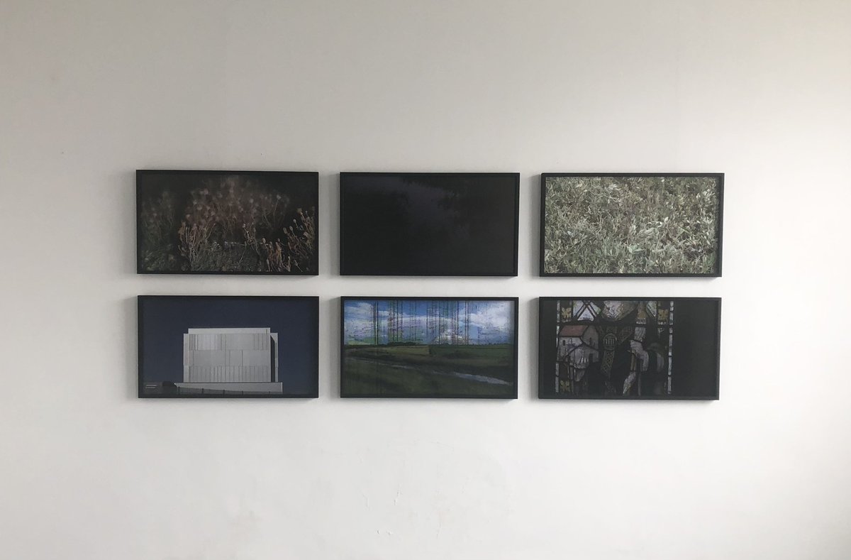 Been passing on #SSTV & #Pi radio learns to artist Nastassja Simensky, & these are absolutely flowering in her work. Here's her SSTV prints in 'The Long Count' at @old_waterworks Check out her upcoming SSTV work in 'Reciever' at @FPGSouthend in October. fpg.org.uk/exhibition/rec…