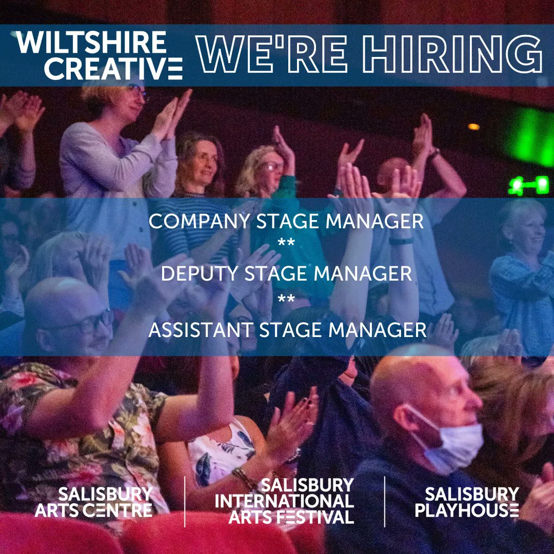 We're recruiting a
🎭 COMPANY STAGE MANAGER 🎭
✨ DEPUTY STAGE MANAGER ✨
🎧 ASSISTANT STAGE MANAGER 🎧
for our annual award-winning Pantomine, which this year is Cinderella.
For more information and to apply, head to the Jobs Page on our website: buff.ly/3PmZs4f