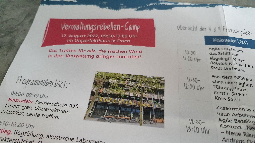 Beim #Verwaltungsrebellencamp konnten wir diese Woche einen Impuls zu #Kooperationen im Digitalisierungskontext geben.
Unsere Erfahrung zeigt: Kooperation...
👉fängt in der eigenen Verwaltung an
👉ist ein Mindset
👉erfordert eine vernetzte Denkweise
#VernetzteStadt #Gelsenkirchen