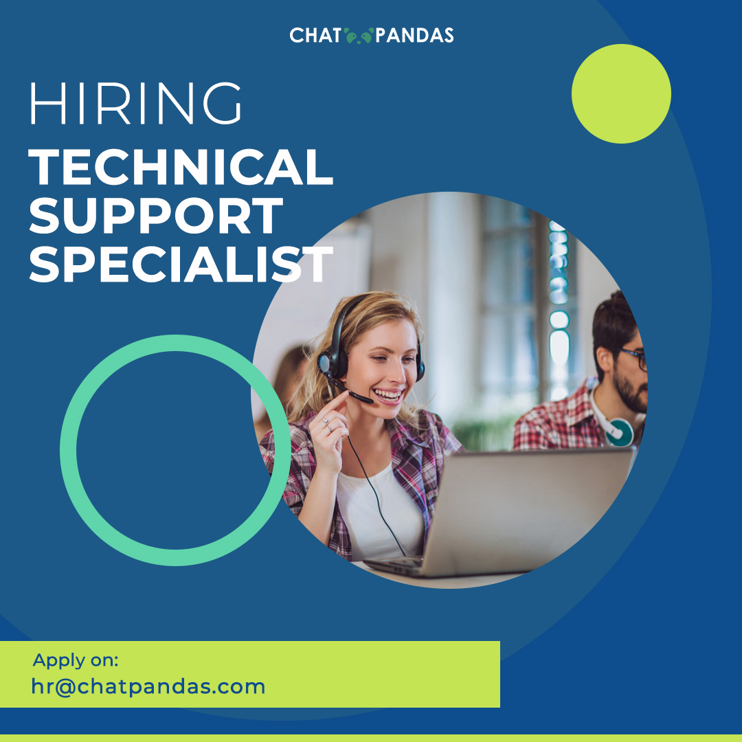 We're seeking 𝐓𝐞𝐜𝐡𝐧𝐢𝐜𝐚𝐥 𝐒𝐮𝐩𝐩𝐨𝐫𝐭 𝐒𝐩𝐞𝐜𝐢𝐚𝐥𝐢𝐬𝐭!
Drop your updated resume at hr@chatpandas.com.
.
#ChatPandas #hiring #hiringalert #technicalsupport #technicalsupportspecialist