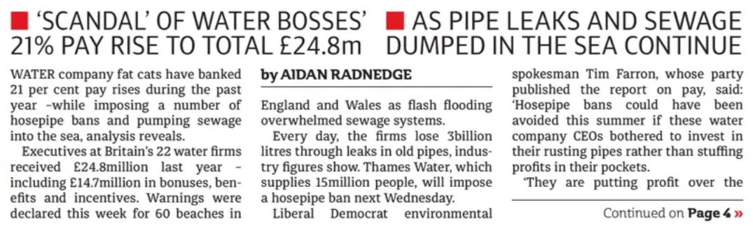 RIBAarchitect's tweet image. "Every day the firm loses 3 billion litres through leaks in old pipes"
#water #preciouscommodity #leakypipes