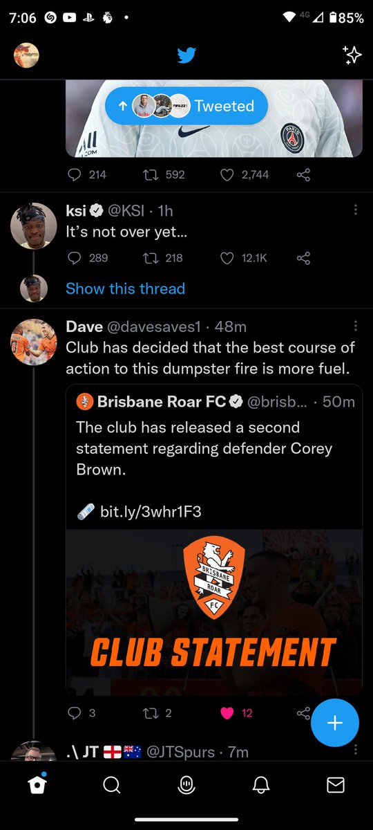 Protenpinner's tweet image. Twitter algorithm is on point tonight #CoreyGate