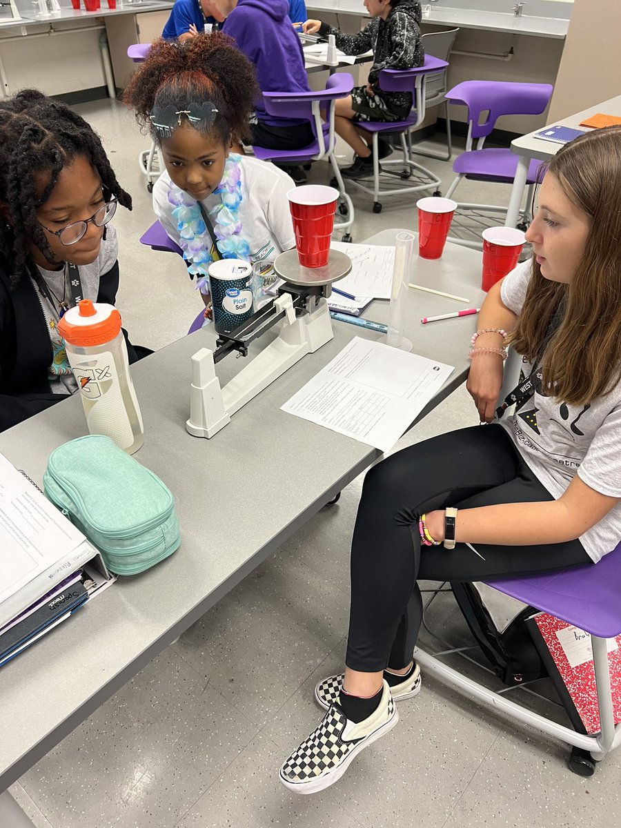 AllThingsBWMS's tweet photo. Check out Mrs. Rennerโs 8th graders on Team Twisters! #MeasurementLab https://t.co/Upd5xB7kW9