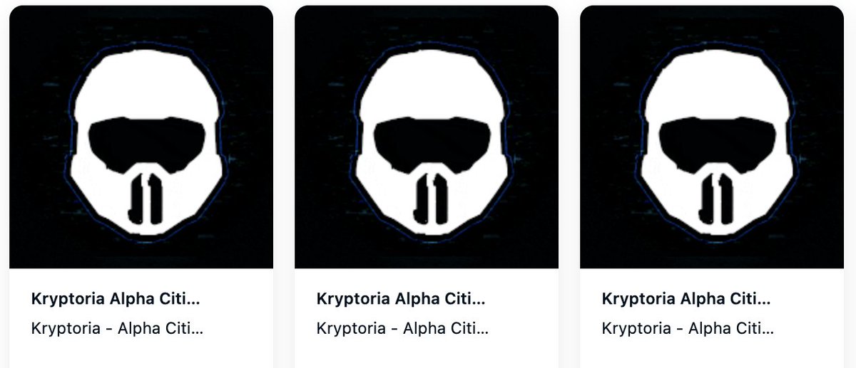 Super proud to represent <a href="/Kryptoria/">Kryptoria</a> on mint day

Huge amount of work has gone in by the team to get to this point. Minting 3 cost just £2/$3. Incredible ERC721A

Congrats @The_Kryptorian @0xKryptic &amp; the whole team for getting to this moment. And we're only just starting...

LFG!