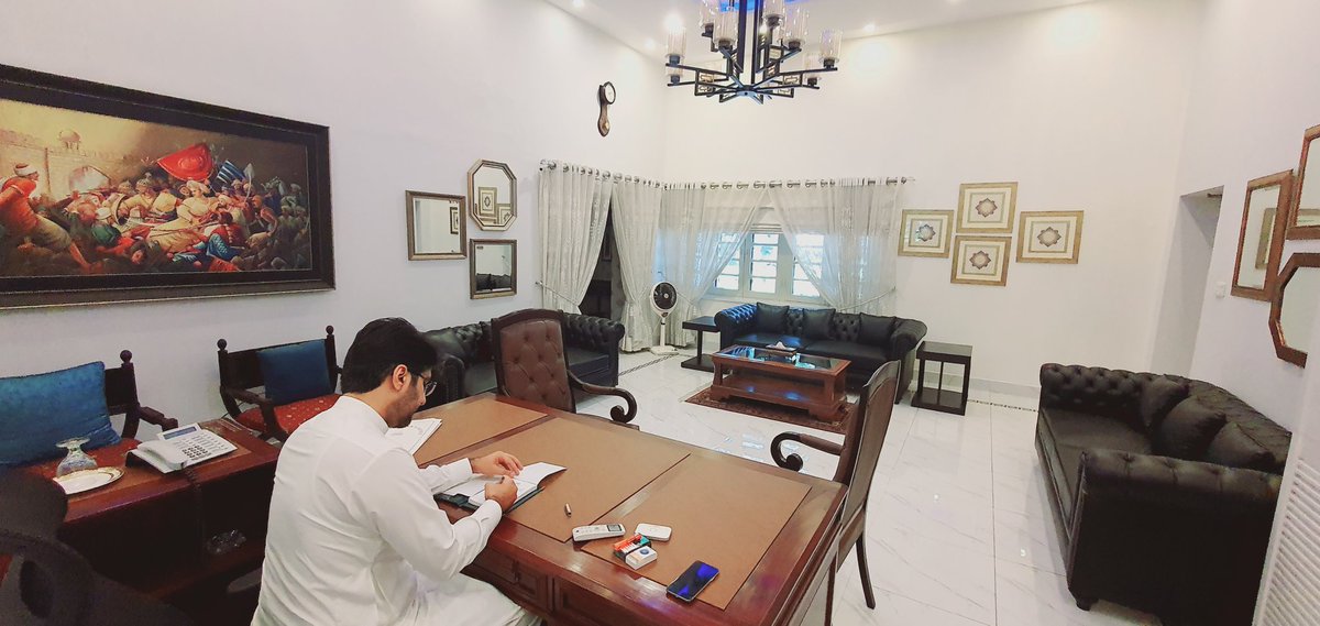 PMS Officer <a href="/KaleemYousaf16/">Kaleem Yousaf PMS</a> Assumed charge as Deputy Secretary to CM, Punjab