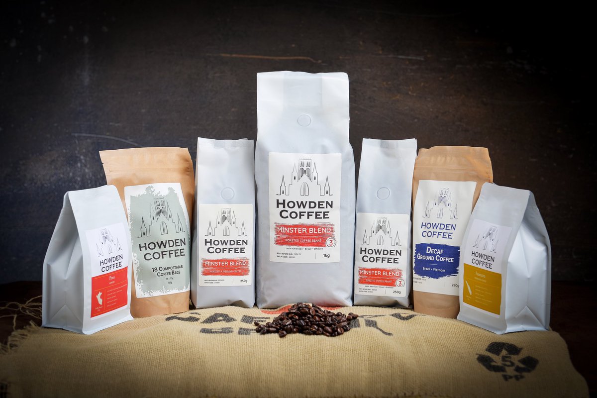 howdencoffee's tweet photo. We are delighted to announce that our new and improved website is now live. You can purchase our full range of coffee and tea online, and we are supporting charities by donating 5% of the sale value #howdencoffee #howdentea #coffee #tea #compostable #biodegradable #charity https://t.co/l3fbxRP8tr