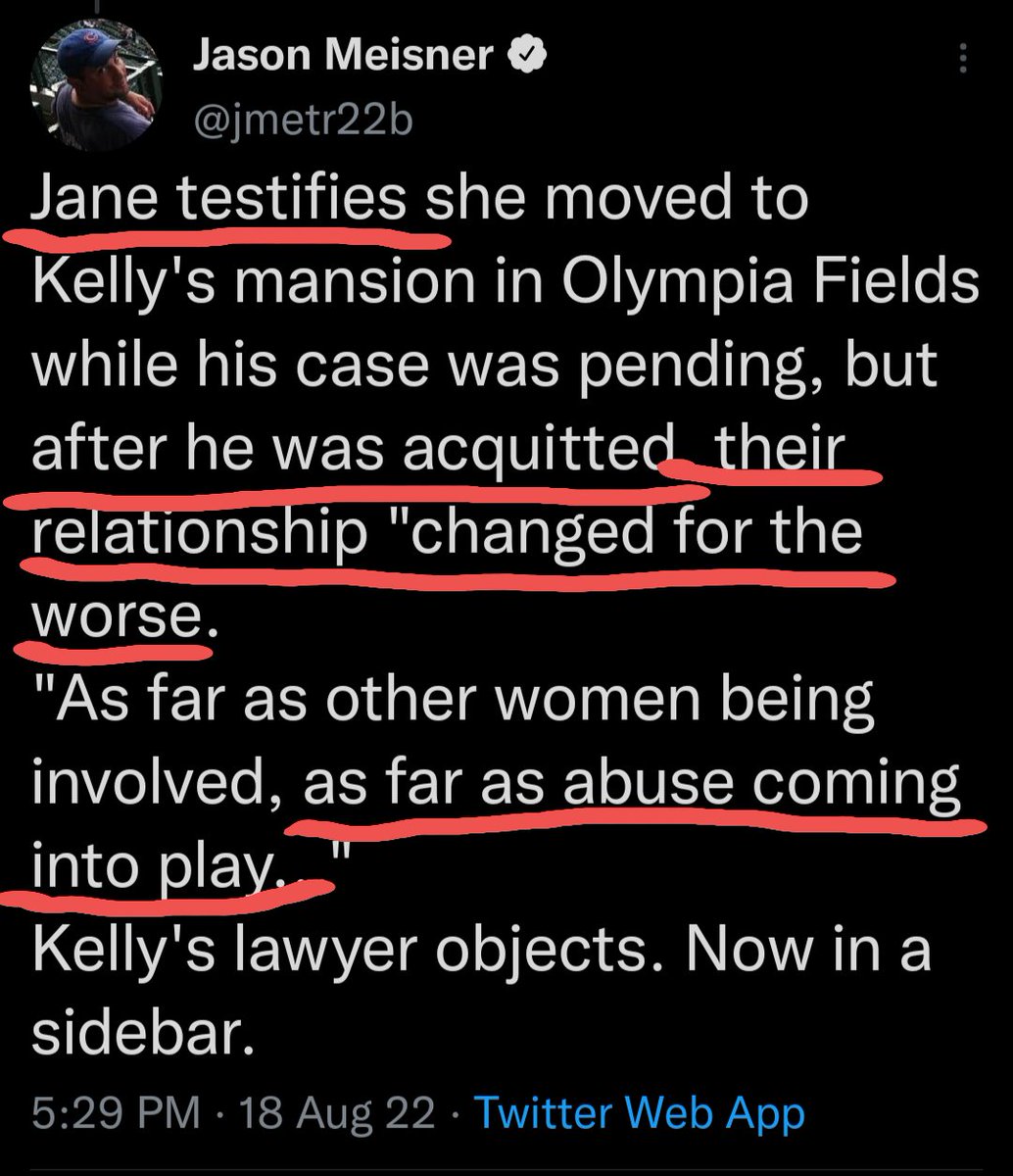 Which is it? She says she was abused from age 17 until the time SHE LEFT HIM at 24. Then she says the abuse started after he was acquitted. He was acquitted in 2008... She was 24. 🤔 #RKelly #RKellyTrial @jenniferbonjean