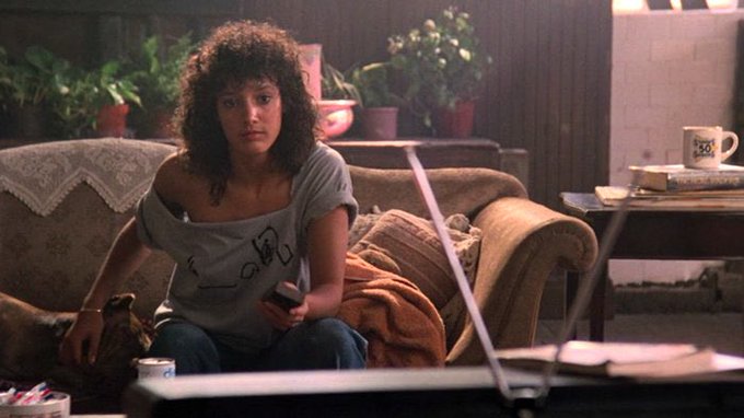 Love the scenes in Flashdance where Alex and Grunt are just hangin together. Makes me think of Tyson