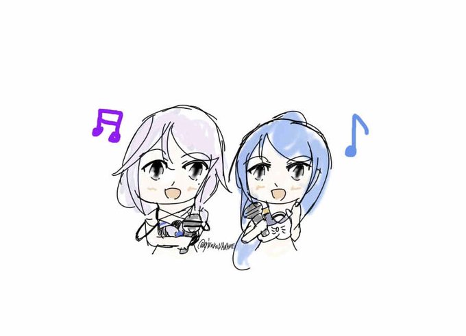 「8分音符 複数の女性」のTwitter画像/イラスト(新着)｜5ページ目