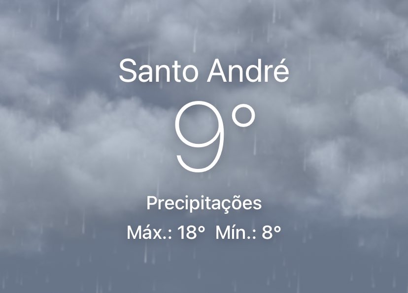 Ntns0's tweet photo. Pegue seu bobojaco e sua touca, que nem 10 graus faz em São Paulo https://t.co/TMpw1VuEXX