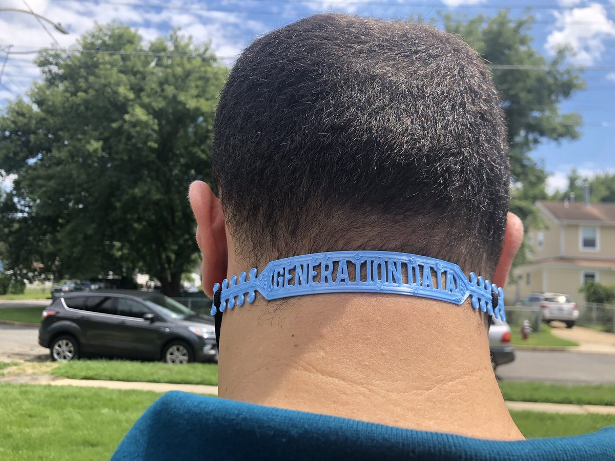 DataDiva_net's tweet photo. Wondering that those plastic things that say #generationdata are? They are ear savers to take the mask stress off your ears. #NN22 https://t.co/cdyV9PZMqy