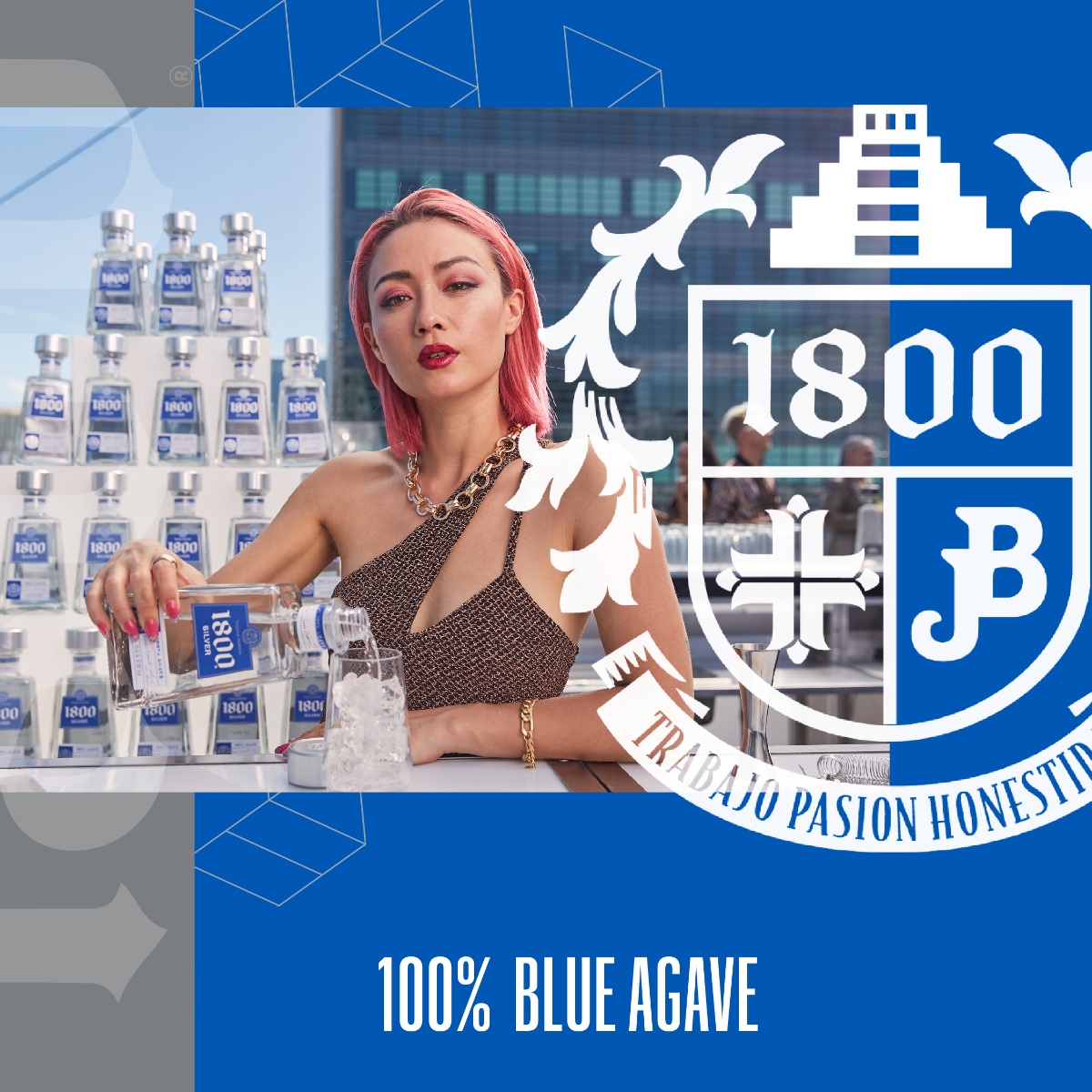 1800 Sliver. 100% Blue Agave, 100% versatile. How do you enjoy your 1800 Sliver? Let us know in the comments

#1800Tequila #Tequila #1800Silver