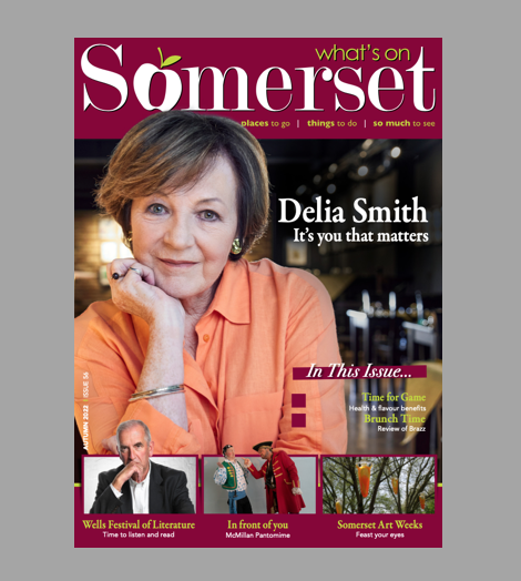 What's on Somerset autumn issue out now - see bit.ly/3AXirew
#whatsonsomerset #somerset #visitsomerset #whatson #events #entertainment #theatre #daysout #thingstodo #leisure #holidays #attractions #venues #performances #plays #concerts #gigs #deliasmith #autumn