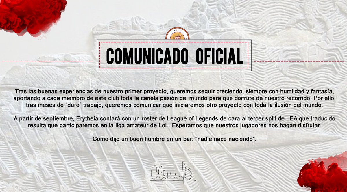 📝| 𝐂𝐎𝐌𝐔𝐍𝐈𝐂𝐀𝐃𝐎 𝐎𝐅𝐈𝐂𝐈𝐀𝐋