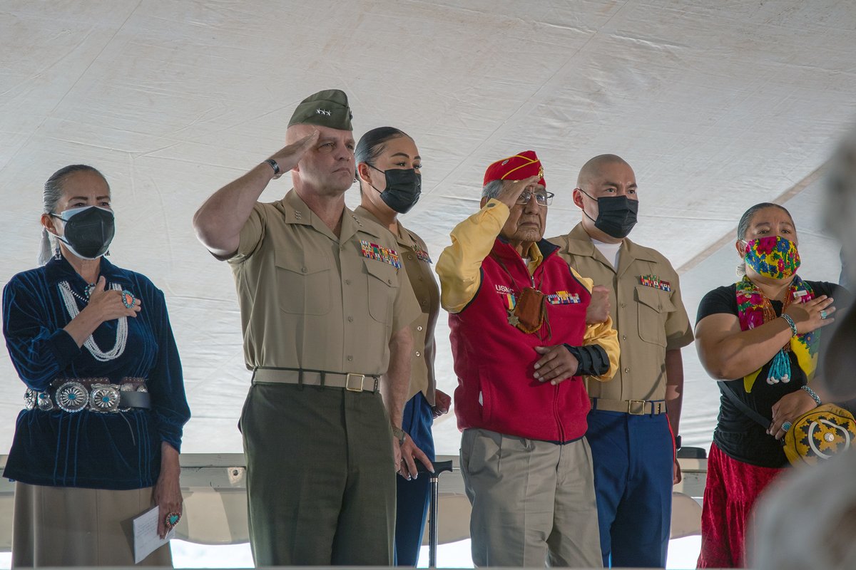 marforres's tweet photo. The @USMC recently celebrated the 80th anniversary of the founding of the Navajo Code Talkers and the vital role they played in the Pacific Island-Hopping Campaign of World War II.
https://t.co/O5gJhVWg0d
#USMCHistory #WWII #UnbrokenCode https://t.co/2Wo3wbkQuC