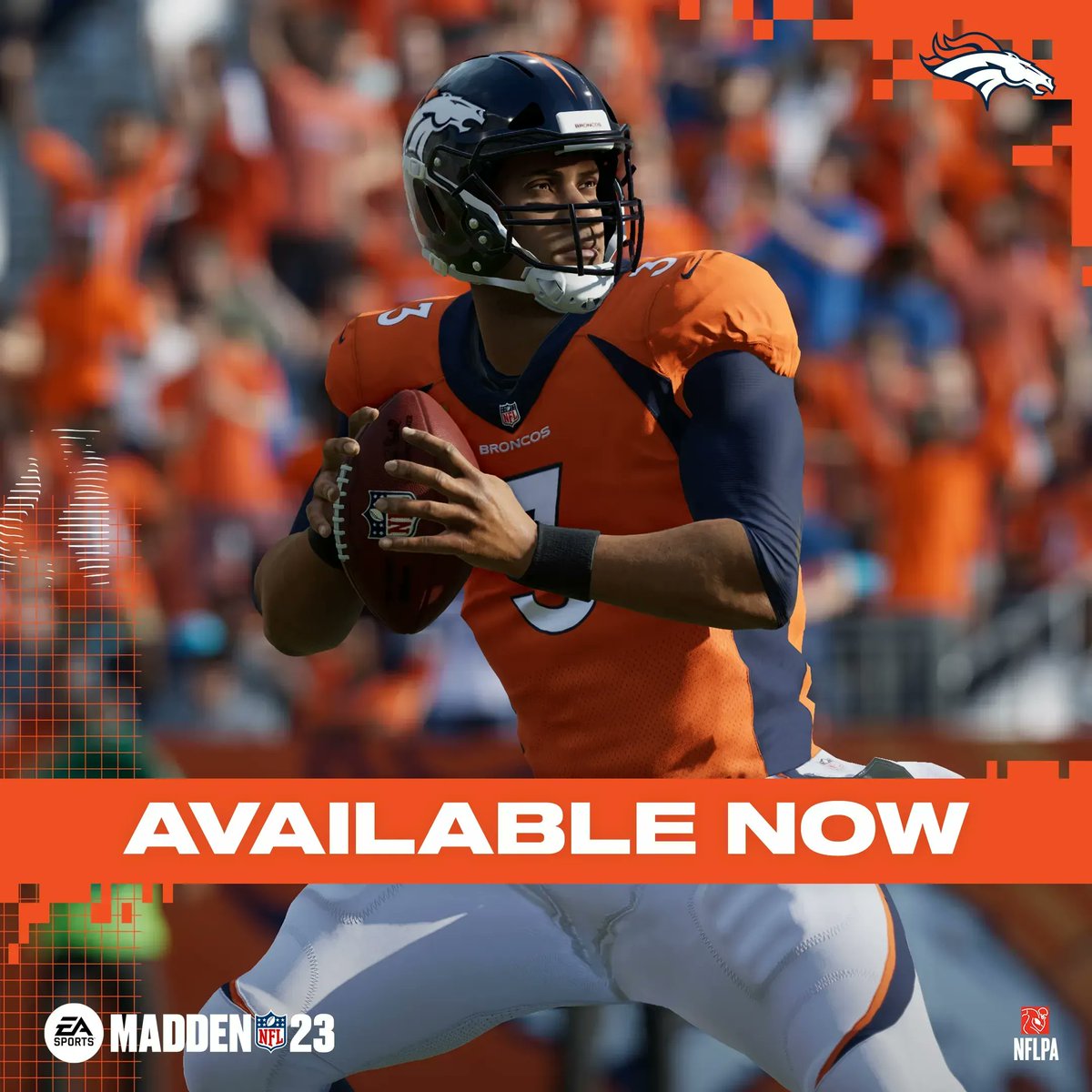 Broncos's tweet image. 🚨 madden code SZN 🚨

RT + comment your console for a chance to win!
 
#Madden23 available Now » bit.ly/3PzwWw9