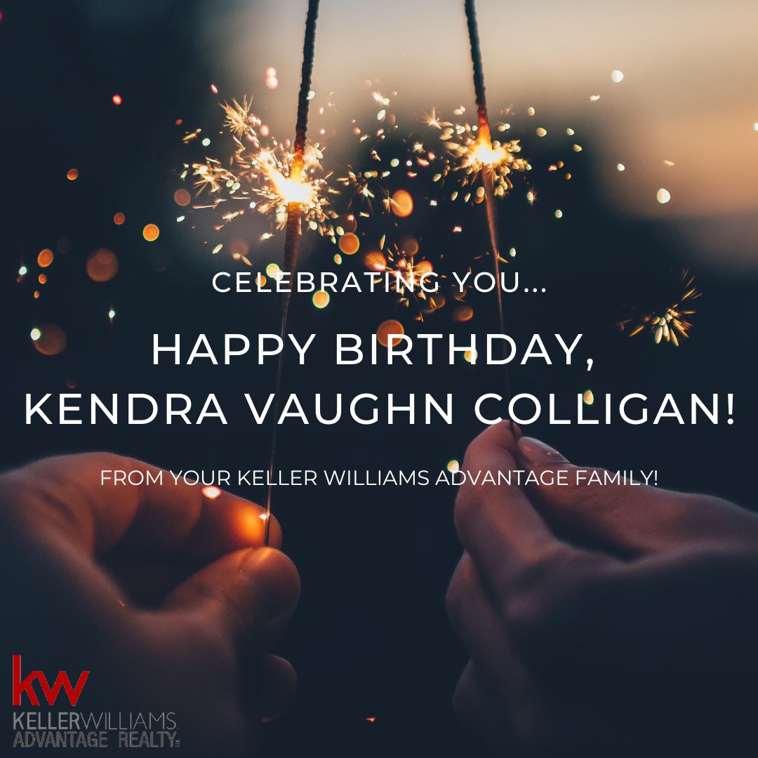 KWAdvantageRE's tweet photo. Happy Birthday Kendra!🎂✨ https://t.co/Kwju13B37C
