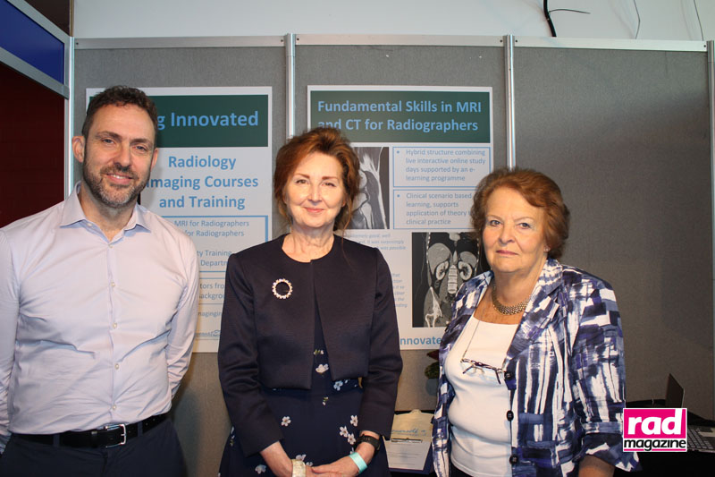 RADMagazine's tweet photo. At #UKIO2022 Ed Proctor and Liz Beckmann (right) detail the radiology imaging courses and training available from Imaging Innovated to Penny Owens from University Hospital Derby.

https://t.co/AeEjmYjyUV

@ImagingI 

#RADMagazine #medicalimaging #news https://t.co/tmyMQoDKMI