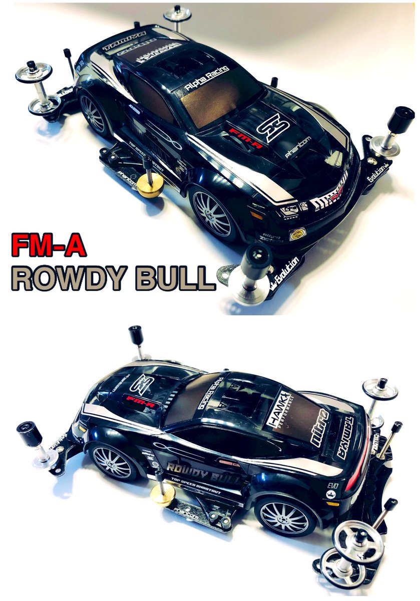 kenchixxx's tweet photo. ROWDY BULL
無骨でアメ車ぽいのところが良き。
#ラウディーブル
#ROWDYBULL
#タミヤ
#ミニ四駆
#TAMIYA https://t.co/21DvZDxuoq