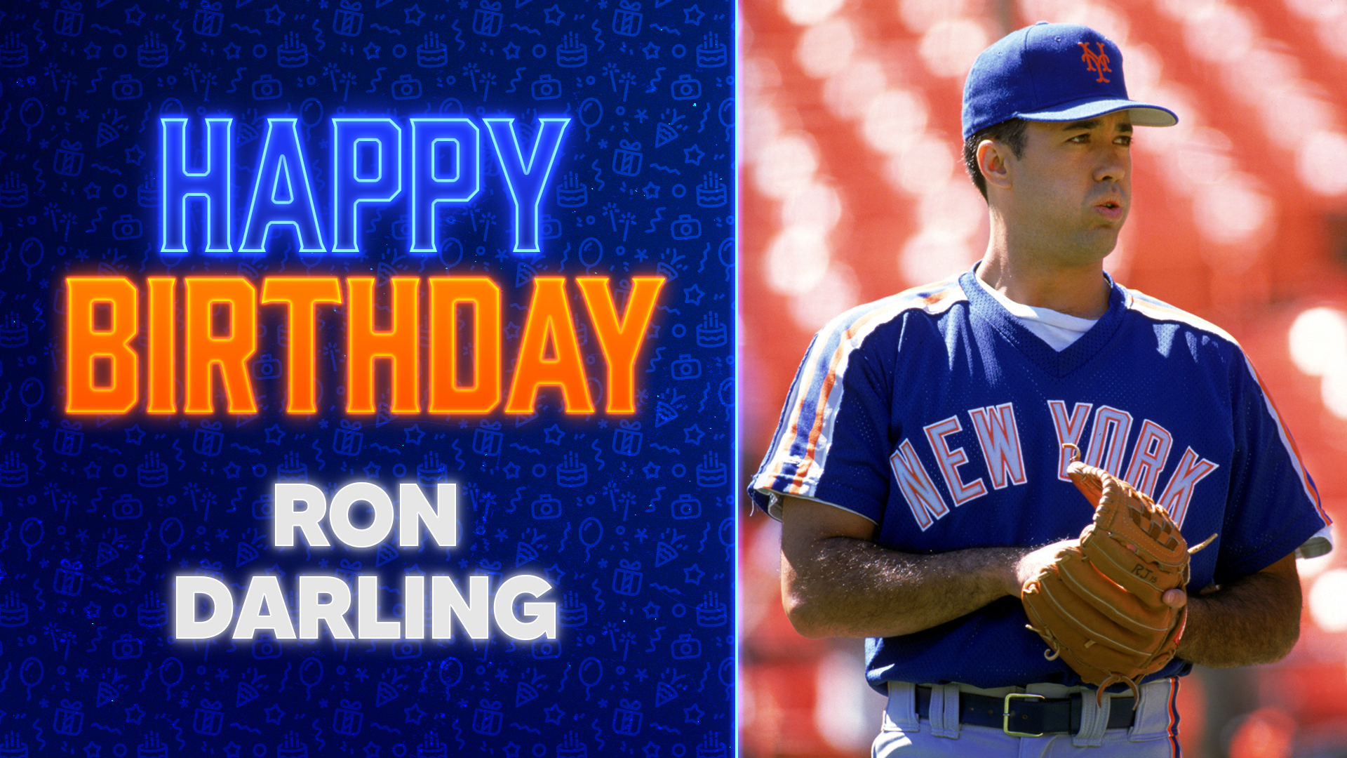 New York Mets on X: Happy birthday, Ron Darling! 🎈🎊   / X