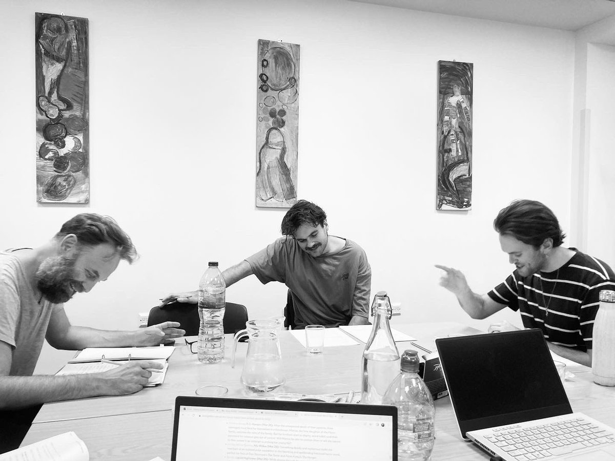 Pither Productions (@pitherprods) on Twitter photo Wanna see some pics of our thrilling first table read for #TheDrought with our brilliant new cast? Of course you do! Tears, laughter & sea shanties…what more could you want!? 🌊⚓️ Catch the show at <a href="/KingsHeadThtr/">King's Head Theatre</a> this Sept 20-24th. Tix: kingsheadtheatre.com/whats-on/the-d… Wanna see some pics of our thrilling first table read for #TheDrought with our brilliant new cast? Of course you do! Tears, laughter & sea shanties…what more could you want!? 🌊⚓️ Catch the show at <a href="/KingsHeadThtr/">King's Head Theatre</a> this Sept 20-24th. Tix: kingsheadtheatre.com/whats-on/the-d…