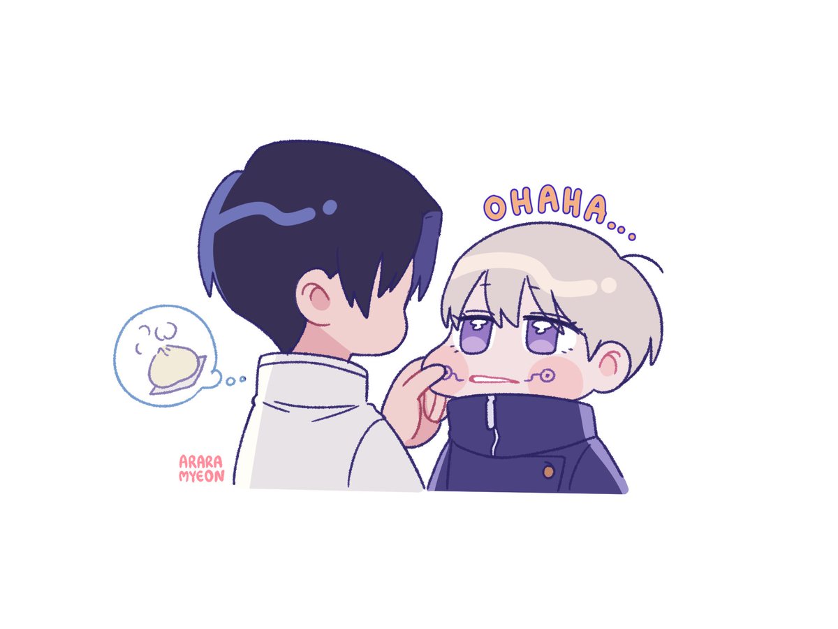 araramyeon's tweet image. inumaki dumpling cheeks #乙棘 #呪術廻戦
