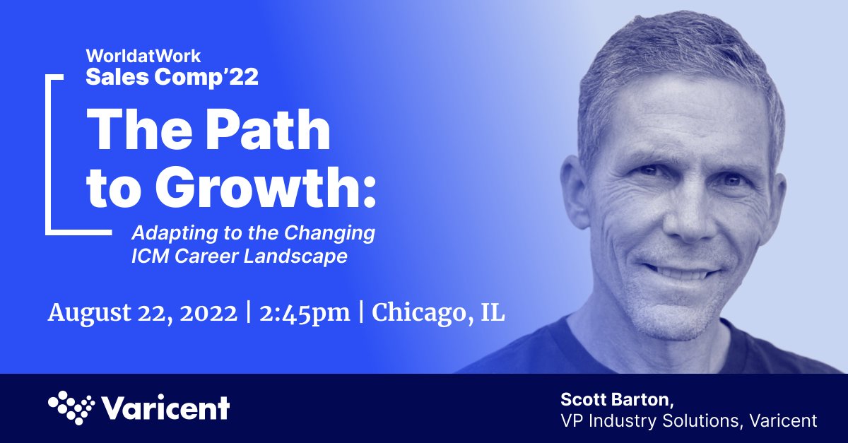 ThisIsVaricent's tweet photo. ⭐Varicent’s VP of Industry Solutions, Scott Barton will be hosting a panel on Aug 22nd, discussing strategies for #growthmindset professionals to advance their #careers in #incentivecompensation and beyond. https://t.co/fGIZQHs7D4