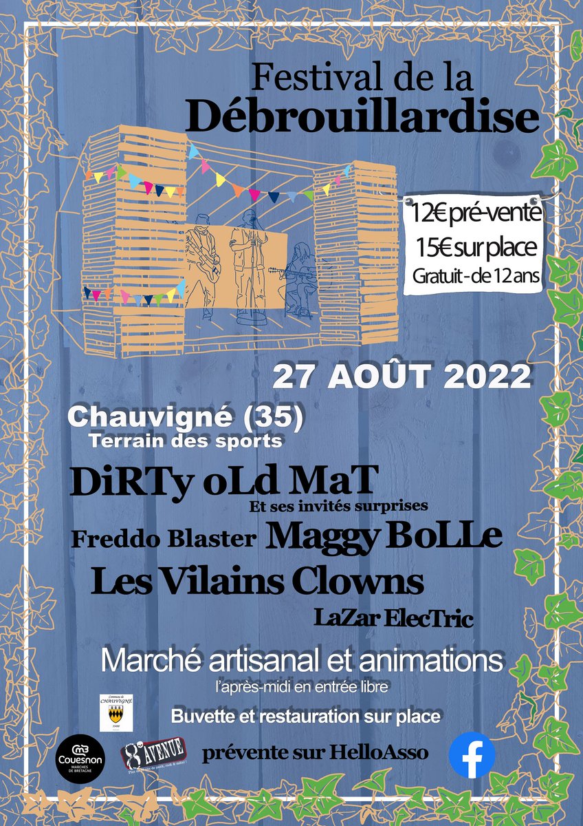 Fred a consacré son numéro du 17 août de Muzik'Bazar au Festival de la Débrouillardise dont Radio Soleil est partenaire.

Retrouvez le replay de l'émission : 
radiosoleil35.com/muzikbazar-spe…