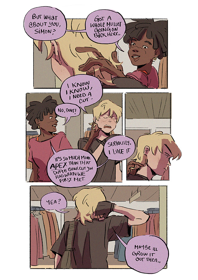 also taking the opportunity to repost this comic because the ver i originally put on twit had old draft dialogue and no shading lol.. this is my true vision!! 