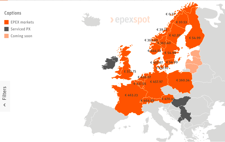 StSchulmeister's tweet photo. Für morgen ermittelt die Strombörse EPEX SPOT für Österreich den höchsten Strompreis in Europa...... https://t.co/P3yB8XBdET