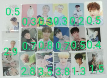 PoppyPetals_GO's tweet image. Selling SEVENTEEN Jeonghan, Wonwoo, Mingyu, Hoshi PC
Seventeen PC sell
Order code: C040

📌1st payment (dm to know RM price)
📌need 2nd payment (local + ems)

Prices are in korean won.Please circle which pc or members that you want and dm us😊

#pasarseventeen @PasarSeventeen