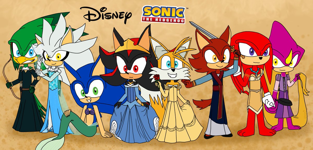 EmaBracamonte2's tweet photo. https://t.co/6rdC4SuESf
hace un tiempo quise hacer una serie de dibujos sobre algunos  personajes masculinos de sonic🦔🦔🦔🦊🦅 como las princesas(y hasta algunas  villanas)disney👸
#CROSSOVER  #Disney  #SonicTheHedeghog #fanart https://t.co/JnV12hrVXI