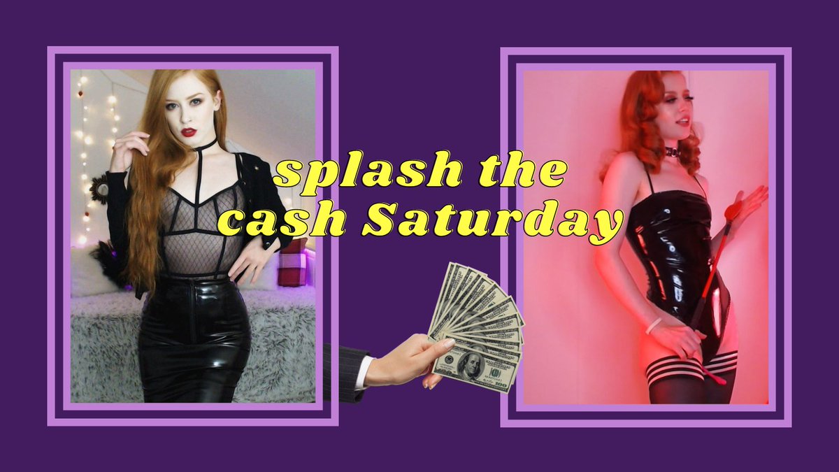 TheFelicityFox's tweet photo. Get ready to give me everything tomorrow at 2pm BST on @LiveUnicorns_ 💸 the more you give, the more of you is mine. Don't you want to relinquish that control to me? 😈💸 https://t.co/UE6BG8W1xQ