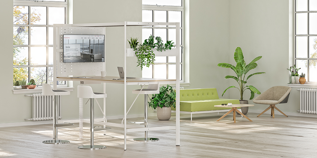 Alışılmış çalışma koşullarını değiştirerek etkileşimi ön plana çıkaran #PuzzleHigh; açık ofis ortamlarında çalışanların, hızlı ve dinamik toplantılarını gerçekleştirebileceği, fikir alışverişinde bulunabileceği ayrı alanlar yaratır.