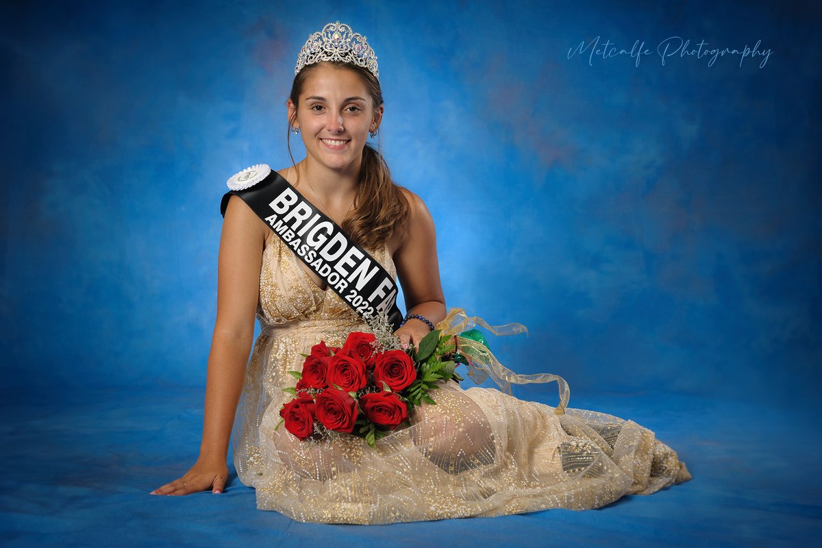 Congratulations Emma Ouellette on being named <a href="/BrigdenAmb/">Brigden Fair Ambassador</a> for 2022-2023.  Thanks to all contestants who participated! Looking forward to you representing Brigden Fair for the upcoming year!