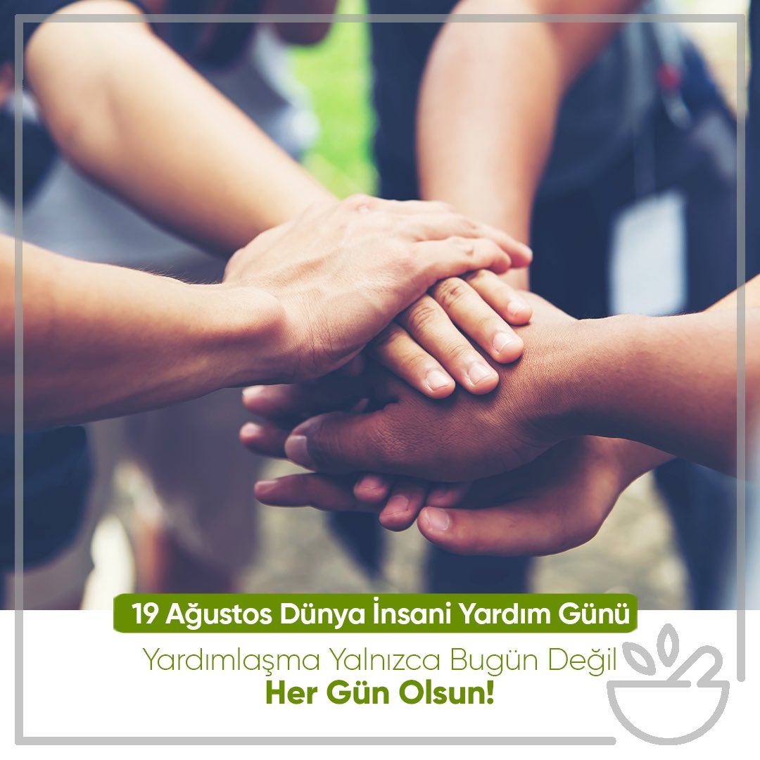 Dayanışma ve yardımlaşma tüm zorlukları ortadan kaldırır. Yalnızca bugün değil her gün yardımlaşarak birbirimize destek olmak bizlerin elinde.

#SağlıklıYaşamOrtağı #Kampotu #İnsaniYardımGünü