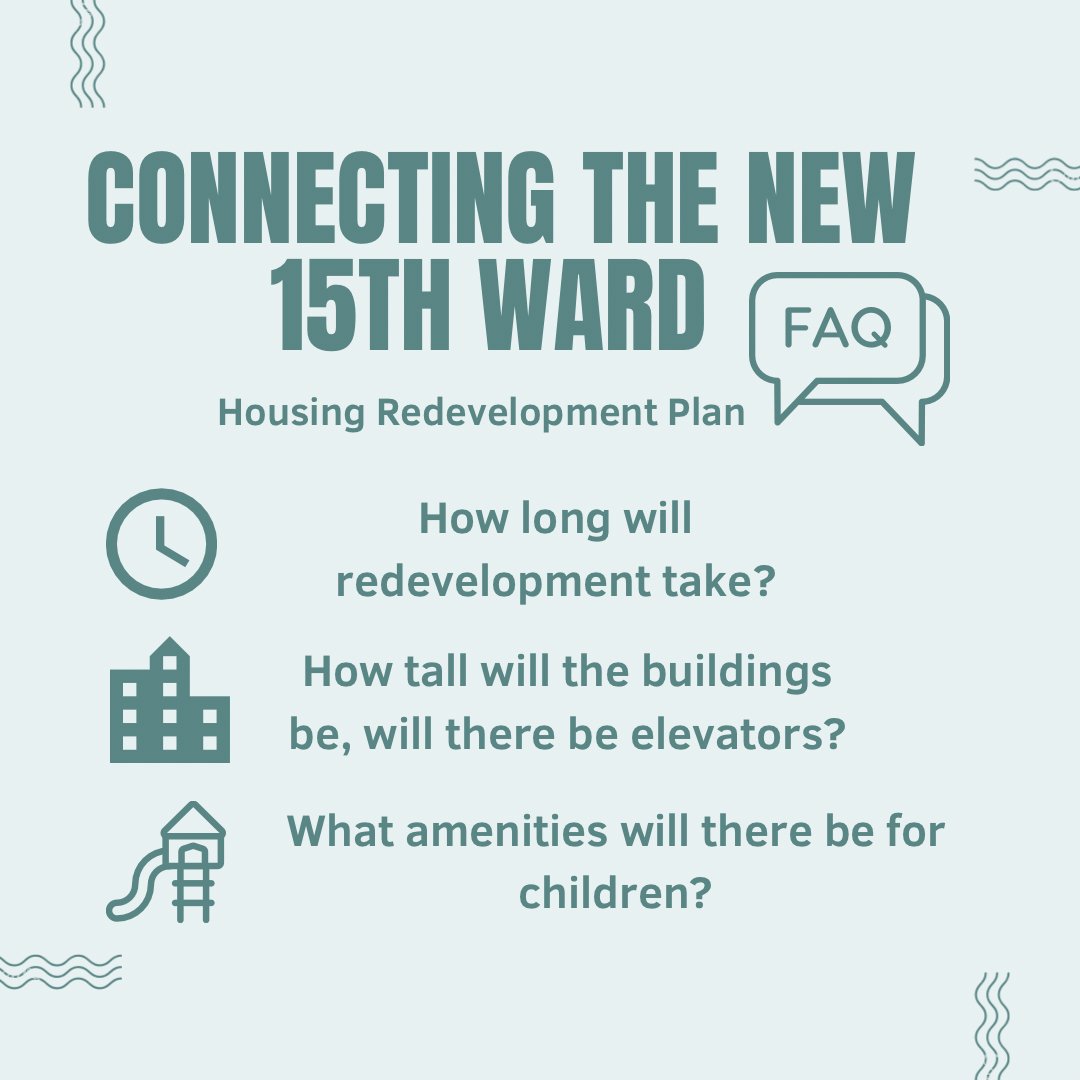 blueprint_15's tweet photo. Happy Friday!! We are excited to share some more frequently asked questions regarding the housing redevelopment plan. If you’re interested in reading all of our FAQs visit our website at: https://t.co/qy9kJcjeOR https://t.co/pa9LNhU7ye