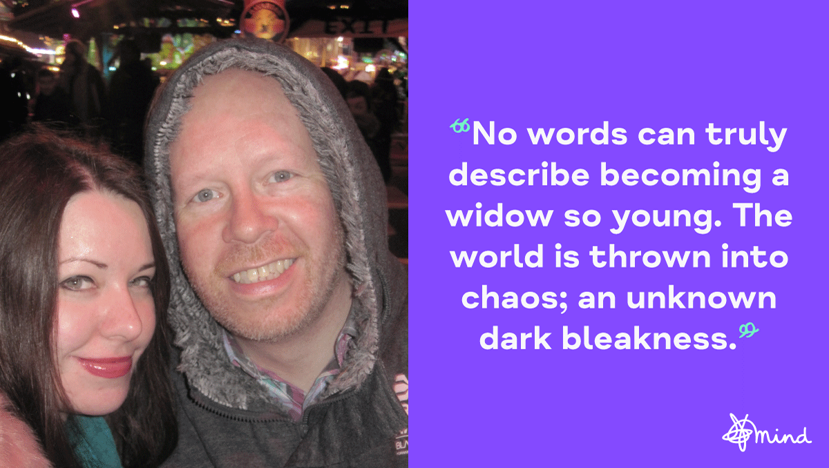 "My grief led into depression. But depression feels so different to grief for me. Grief has sharp edges and depression feels like a grey, energy-sucking slug."

Aimée blogs about how the grief of losing her beloved partner Mark affected her mental health &gt; bit.ly/3AwGRy3