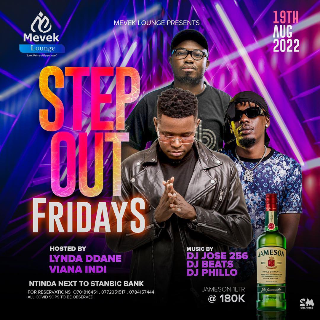 But tonight Mevek Lounge Ntinda will ask for energy drinks!✨🔥🔥 #StepOutFridays