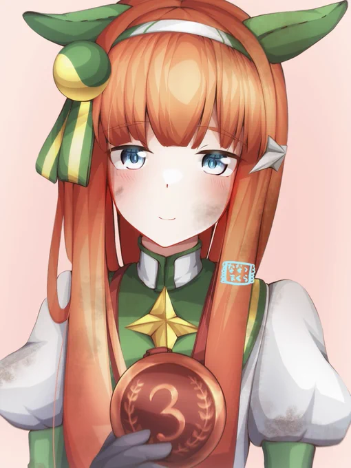 スズカさんチャンミお疲れ様でしたの記念撮影 #ウマ娘  #ウマ娘プリティーダービー  #サイレンススズカ 